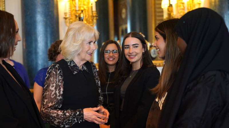 Queen Camilla meets young Changemakers