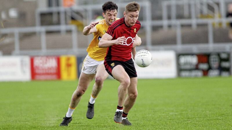 Caolan Mooney&#39;s pace and finishing have been vital weapons for Down this season 