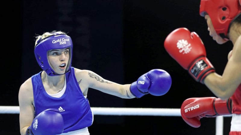 Kristina O&#39;Hara thought she had edged Saturday&#39;s light-fly final against Mary Kom. Pictures by PA 