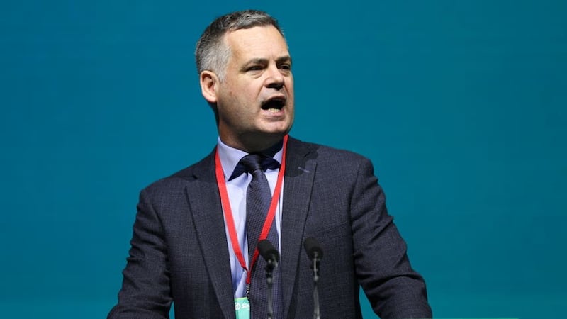 Sinn Fein finance spokesman TD Pearse Doherty said the government was orchestrating a “fake fight” in response to poor polling figures (Damien Stroan/PA)