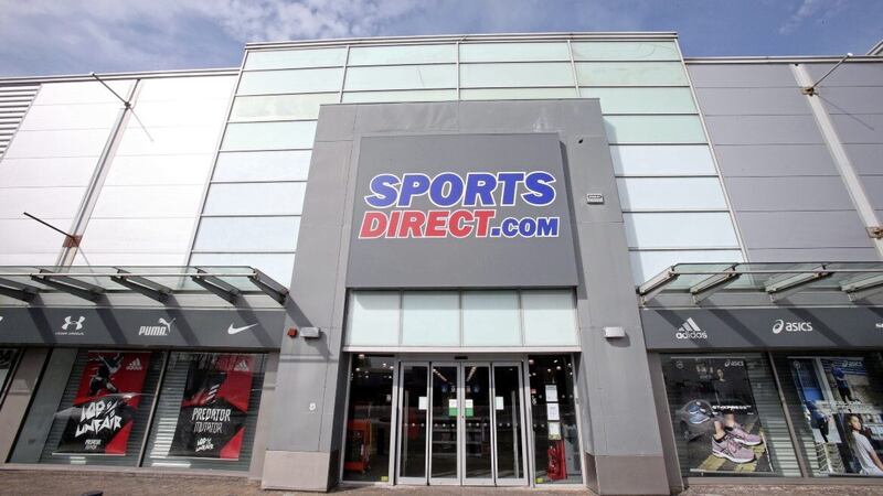 Sports Direct&#39;s store at Boucher Retail park, one 18 around the north. Picture by Mal McCann. 