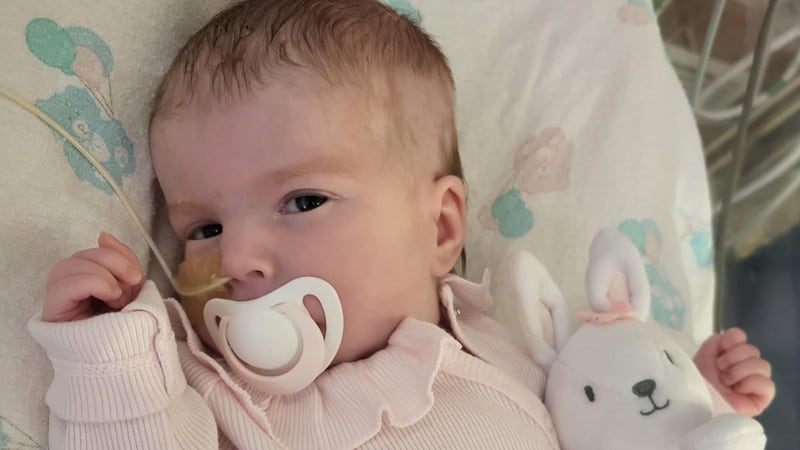 The parents of a critically ill baby girl have failed in a bid to get her home after losing a High Court life-support treatment fight (Family handout/GoFundMe/PA)