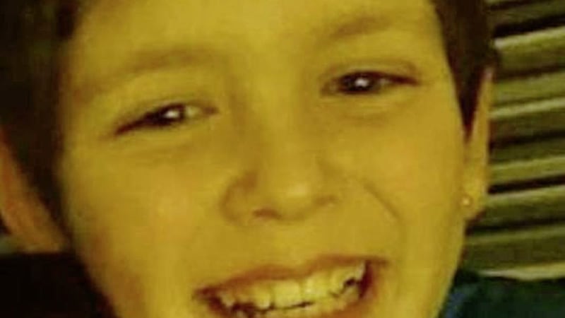 Ryan Busa (10) who died after being attacked by his family&#39;s pet Alsatian. 