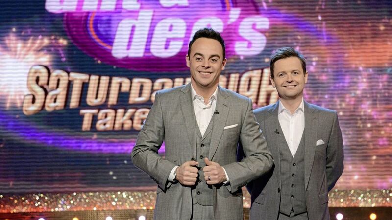 Ant and Dec front up the popular Saturday Night Takeaway on ITV. 