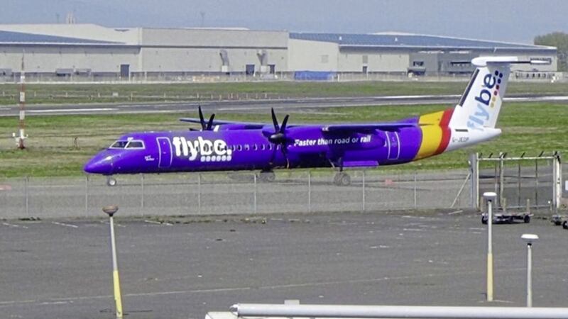 Regional airline Flybe, the biggest operator at Belfast City Airport, is in talks about a possible sale 
