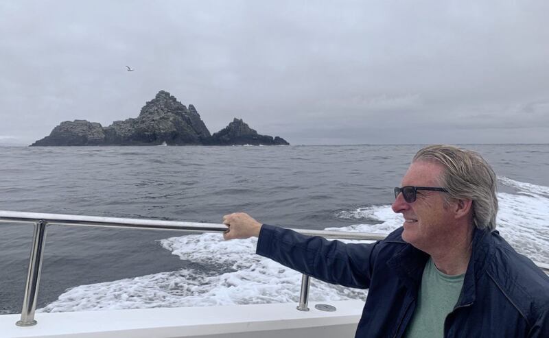 Visiting The Skelligs was one of Adrian&#39;s highlights 