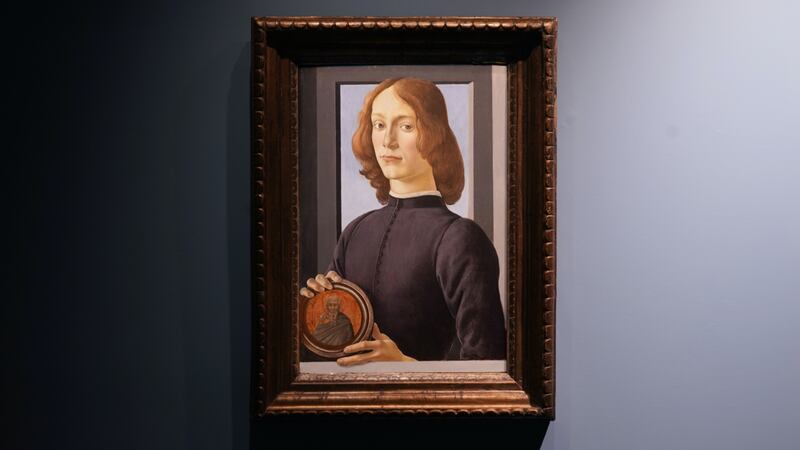 The Renaissance master’s Young Man Holding a Roundel will go up for sale in New York in January.