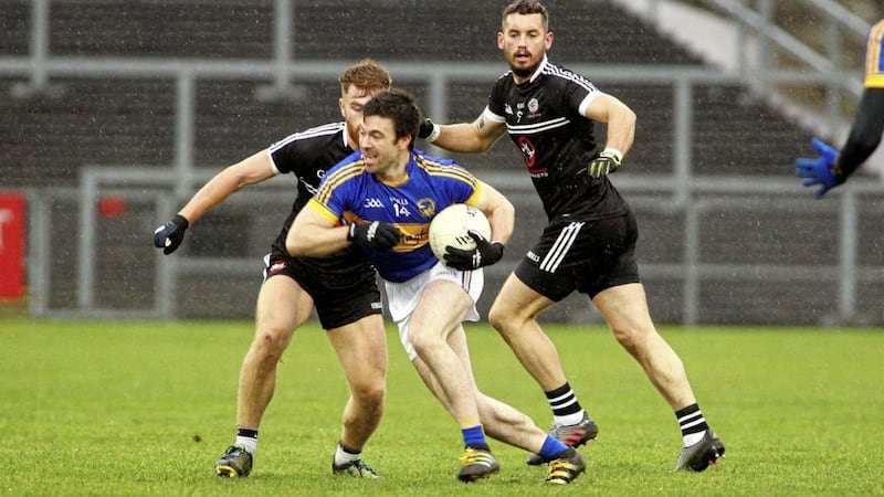 Maghery's Aidan Forker hopes to make it two county senior titles in a row against Armagh Harps on Sunday&nbsp;