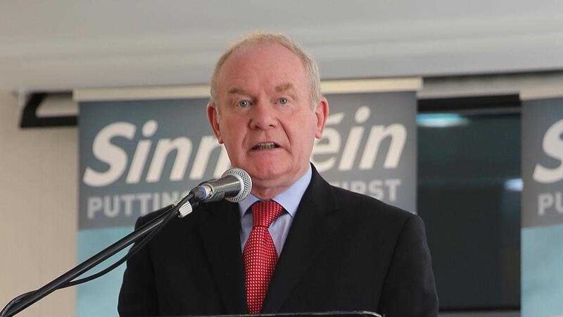 Martin McGuinness says he will not retire until 2021 if his health permits. Picture by Hugh Russell 