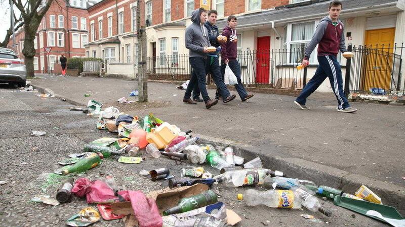 Whataboutery is a curse. It is deployed by people who want to distract you or distract others. They make assumptions about what you mean.Clearing up in the Holylands area of south Belfast after St Patricks Day. Picture by Mal McCann