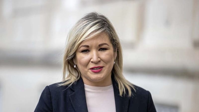 Sinn F&eacute;in northern leader and Deputy First Minister Michelle O&#39;Neill 