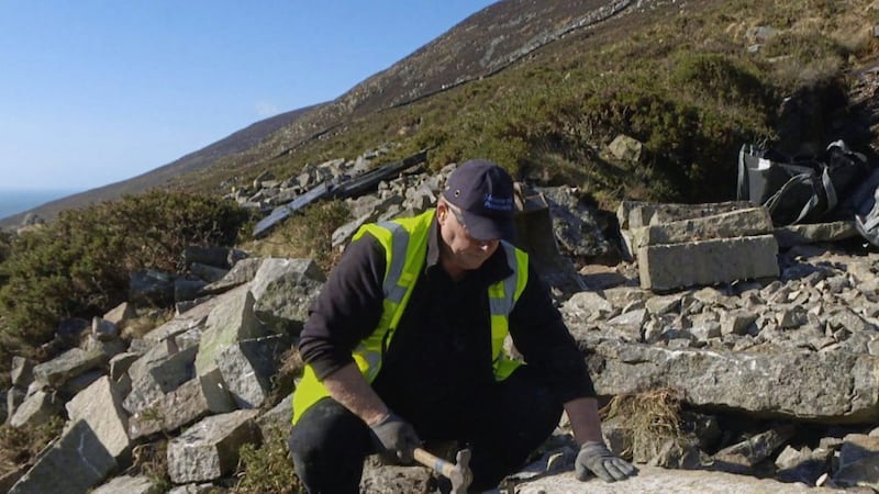 Tyrone firm Geda Construction oversaw the 600 repairs to the Mourne Wall 