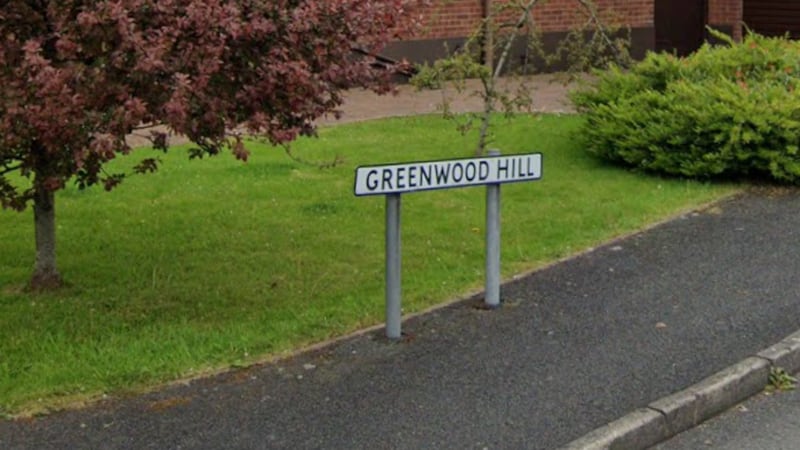 Police are investigating an aggravated burglary in the Greenwood Hill area of south Belfast on Saturday evening.