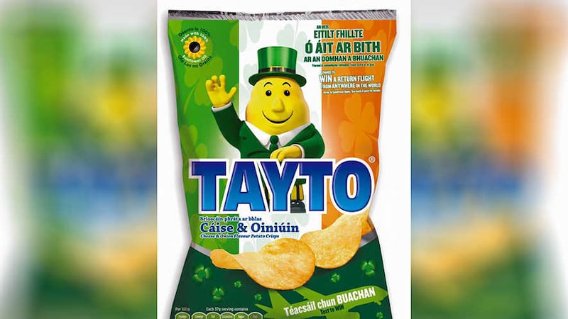 Tayto in the Republic has produced a special St Patrick's Day packet&nbsp;