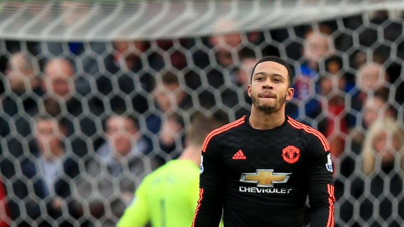 &nbsp;Depay has struggled for form since arriving at Old Trafford under Louis van Gaal. Picture by PA