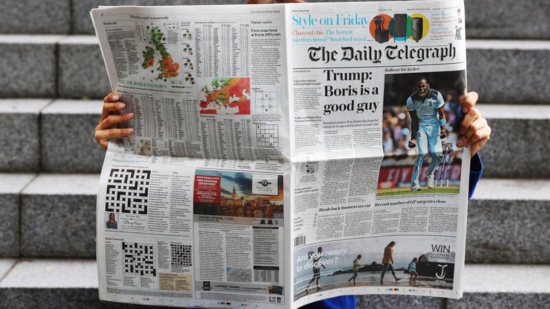 The sale process for the Telegraph Media Group and Spectator Magazine has been launched (Jonathan Brady/PA)