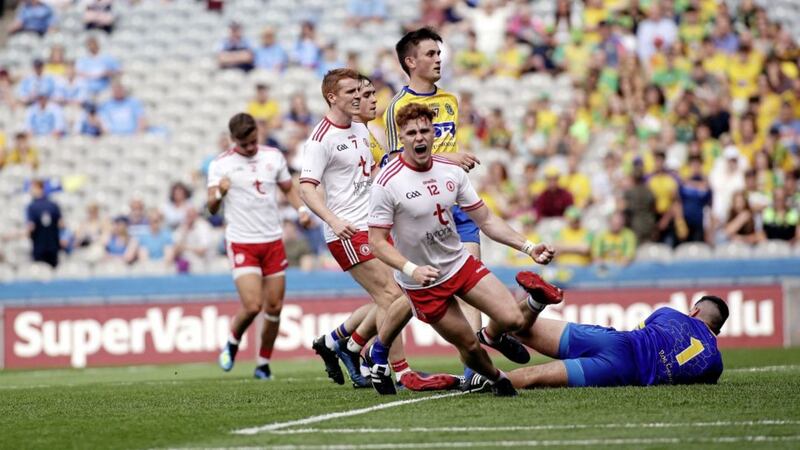 Tyrone thrashed Roscommon in Croke Park at the same stage a year ago - but a packed Dr Hyde Park will be a different matter. Pic Seamus Loughran 