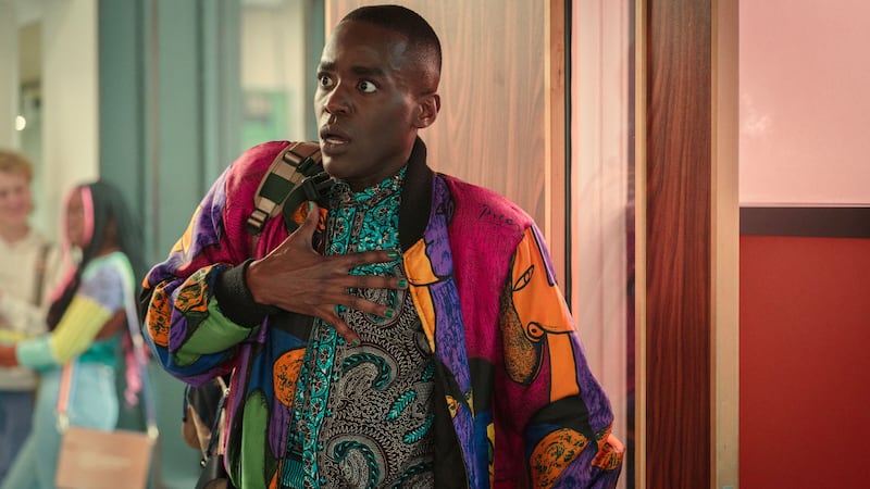 Eric is one of the colourfully dressed characters in Sex Education (Samuel Taylor/Netflix/PA)