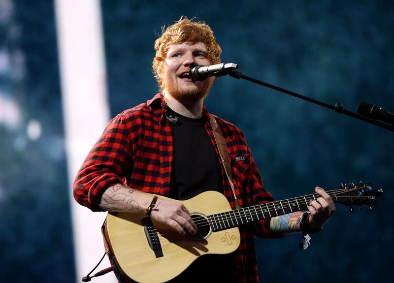 Ed Sheeran at Glastonbury Festival 2017 – Day 3
