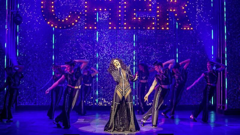 Debbie Kurup as Star in The Cher Show. Picture by Pamela Raith. 