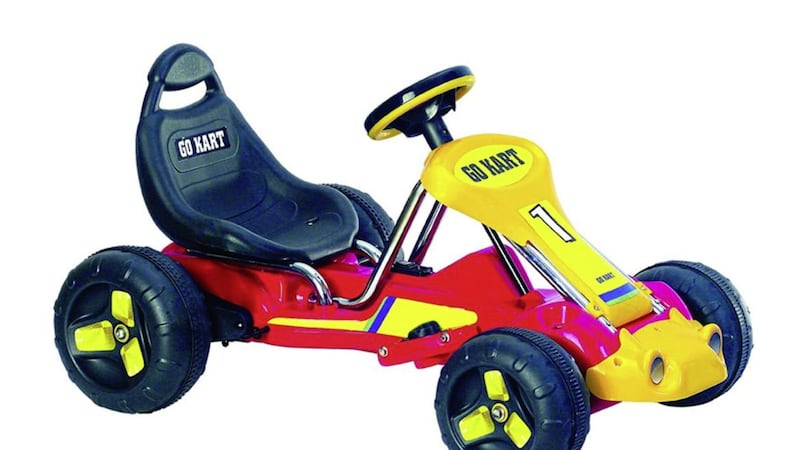 Drive down the price of this kids&#39; go-kart from Maplin 