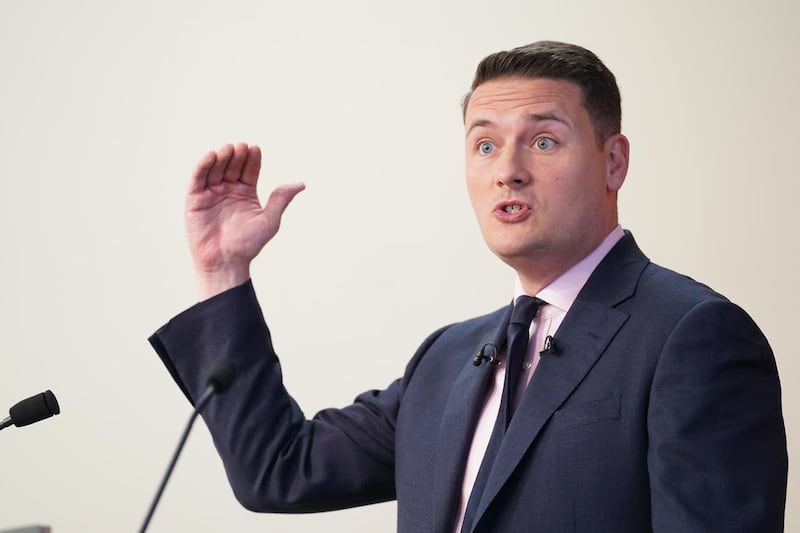Shadow health secretary Wes Streeting said the NHS had ‘never been in a worse state’ after ’14 years of Conservative neglect’