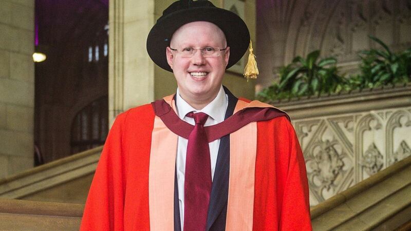 Matt Lucas awarded honorary degree by University of Bristol