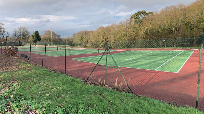 St Columb's Park tennis courts in Derry