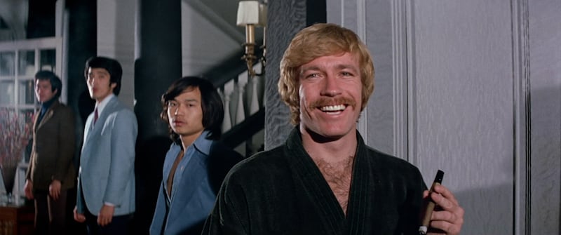 Chuck Norris as Chuck Slaughter in 1974's Slaughter in San Francisco