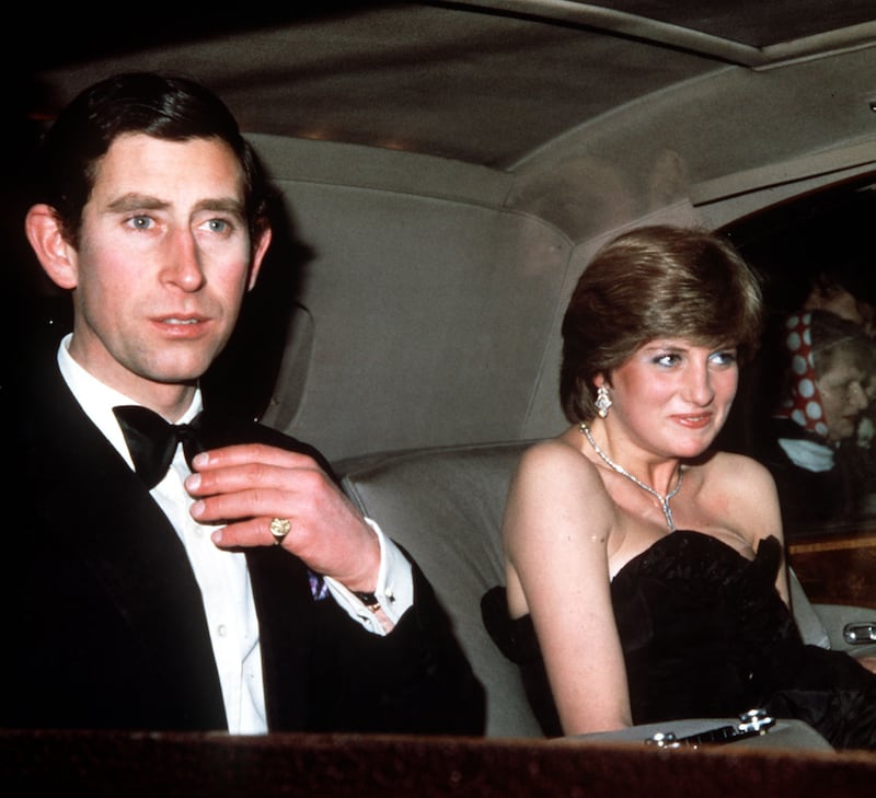 Prince Charles and his then fiancee, Lady Diana Spencer (PA)