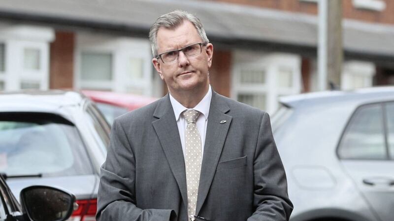 The favourite to succeed Edwin Poots as DUP leader is Sir Jeffrey Donaldson. Picture by Brian Lawless/PA Wire              