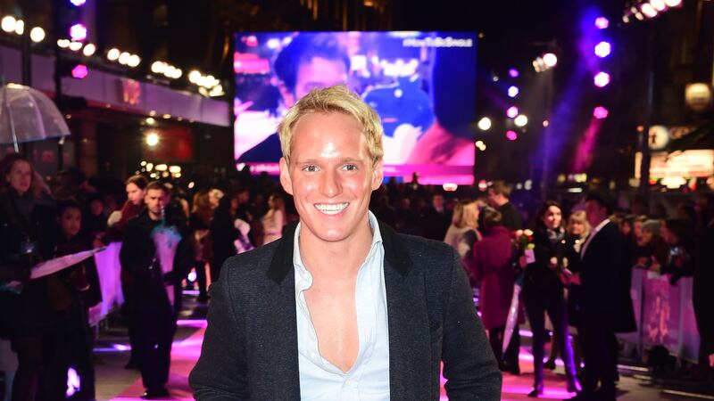 Jamie Laing and Sam Thompson took a science lesson and visited a woman with cancer.