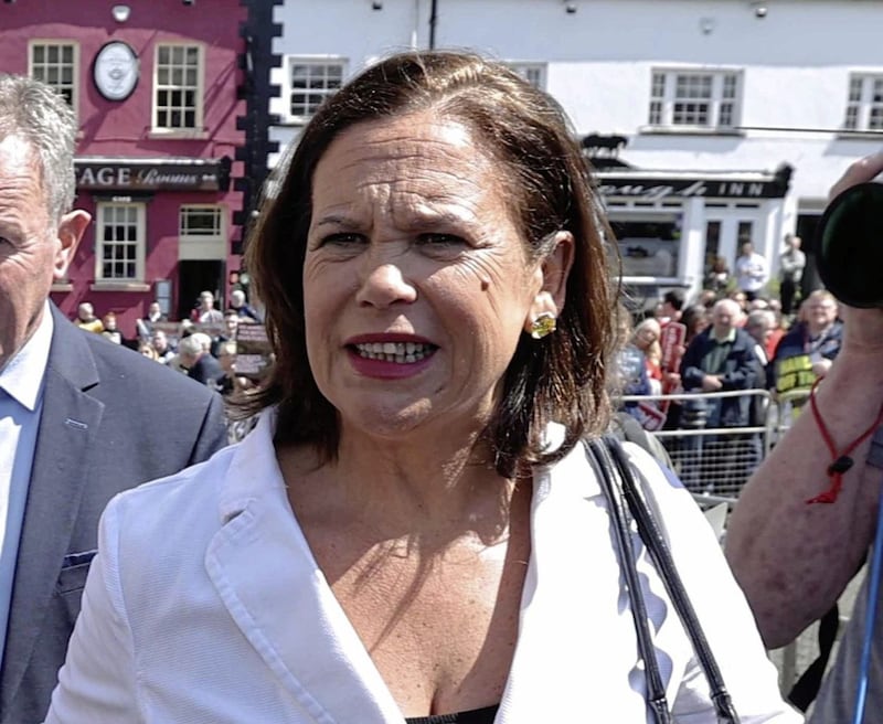Sinn F&eacute;in president Mary Lou McDonald. Picture by Liam McBurney/PA Wire 