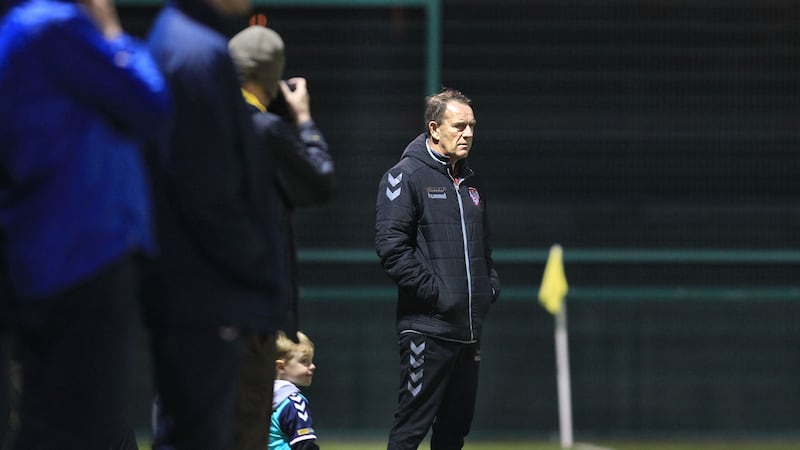 Kenny Shiels takes his Derry side to Dalymount Park to face Bohemians in a season-opener<br />Picture by Margaret McLaughlin