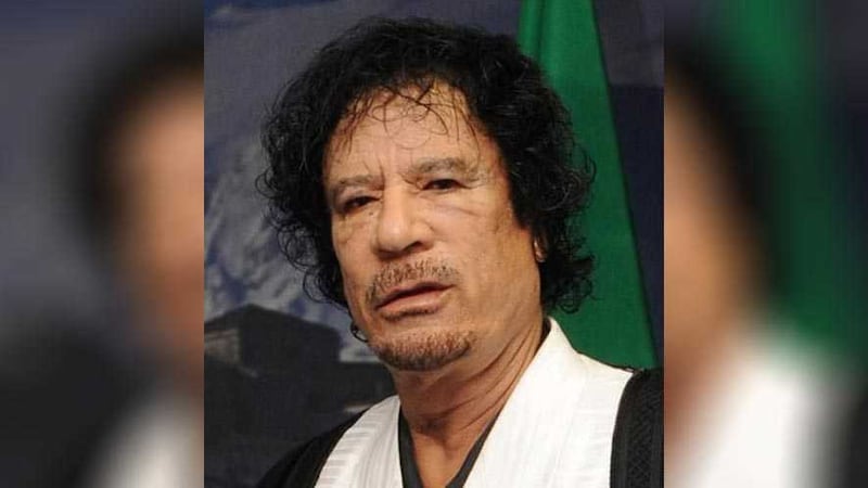 The late Muammar Gaddafi &nbsp;