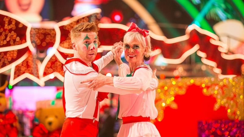The Strictly festive special will air on Christmas Day.