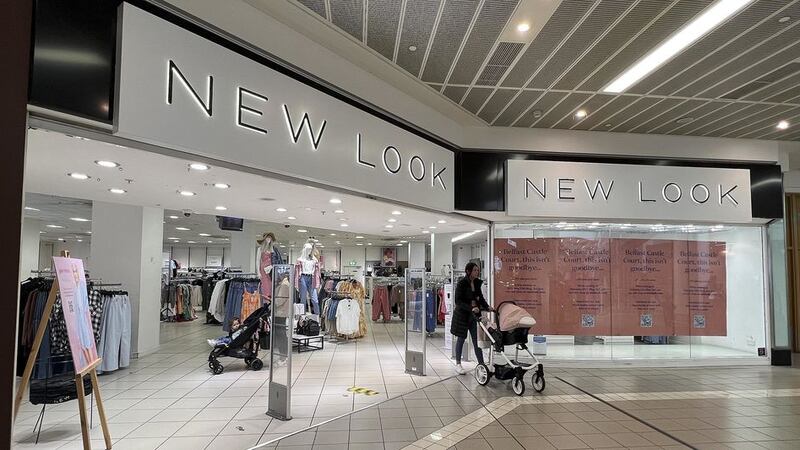 The New Look in Belfast's CastleCourt, which has closed.