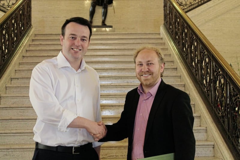 SDLP leader Colum Eastwood and Green Party leader Steven Agnew have held discussions about the possibility of an electoral alliance to fight a hard Brexit 