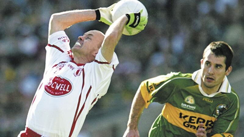 Peter Canavan during his heyday. The Tyrone legend remains upbeat about this year's Championship being played
