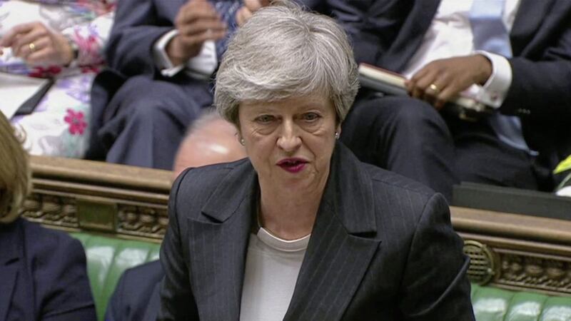 Theresa May looks set to oversee a disastrous European election for the Tories. Picture by House of Commons/PA Wire 
