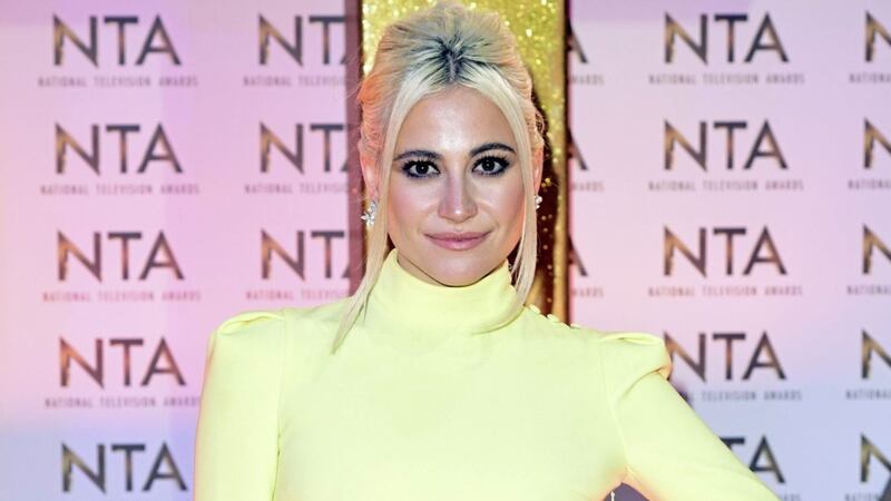 Pixie Lott during the National Television Awards at London&#39;s O2 Arena 