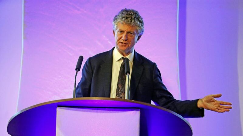 Former Downing Street Chief of Staff Jonathan Powell speaking at the Headmasters and Headmistresses Conference in the Europa Hotel. Picture by Mal McCann