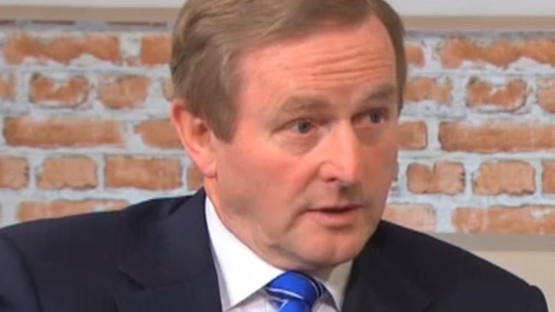 Taoiseach Enda Kenny on TV3 yesterday 