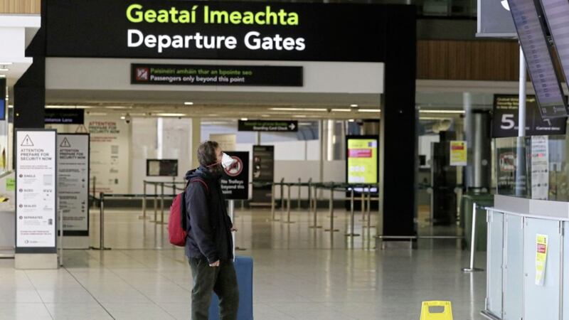 The trouble erupted in Terminal one at Dublin airport. Picture by Brian Lawless/PA Wire 