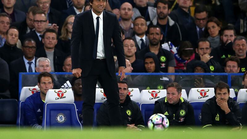Antonio Conte suffered his first defeat as Chelsea manager against Liverpool at Stamford Bridge last Friday<br />Picture by PA&nbsp;