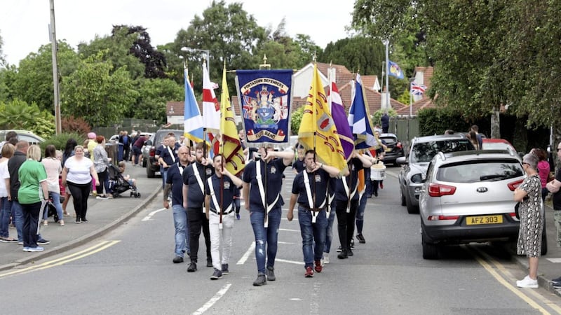 Twelfth of July celebrations in Portadown this week. Picture by Pacemaker 
