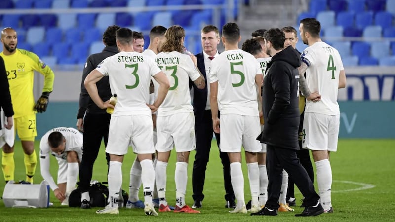 Ireland&#39;s best performance in 2020 came in their penalty shoot-out defeat to Slovakia in Bratislava 
