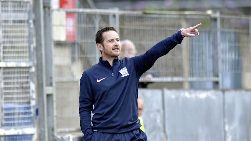 Manager Darren Mullen is aiming to guide Newry City to another promotion to the Danske Bank Premiership 