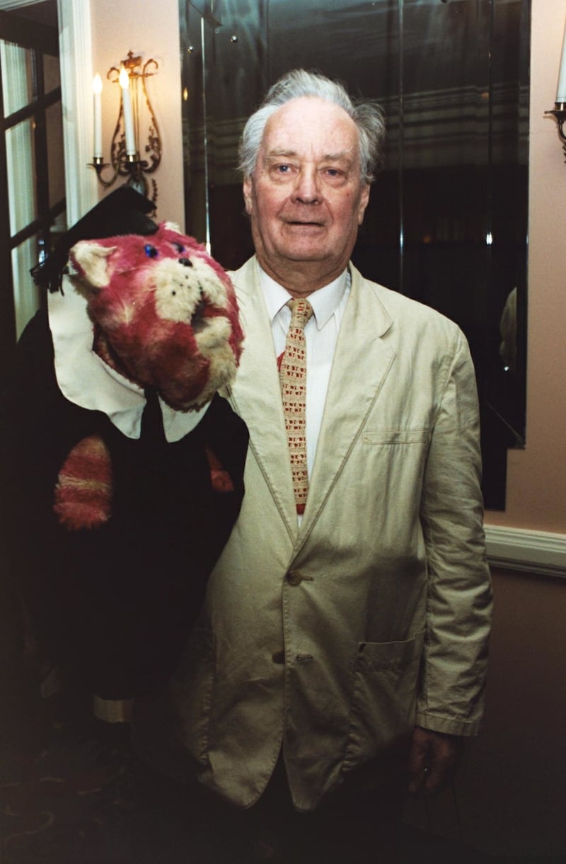 Oliver Postgate with Bagpuss