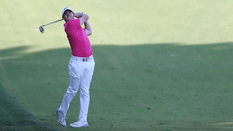 A second round 67 saw Rory McIlroy make the cut at Bay Hill but he&rsquo;s still 11 shots behind runaway leader Jason Day